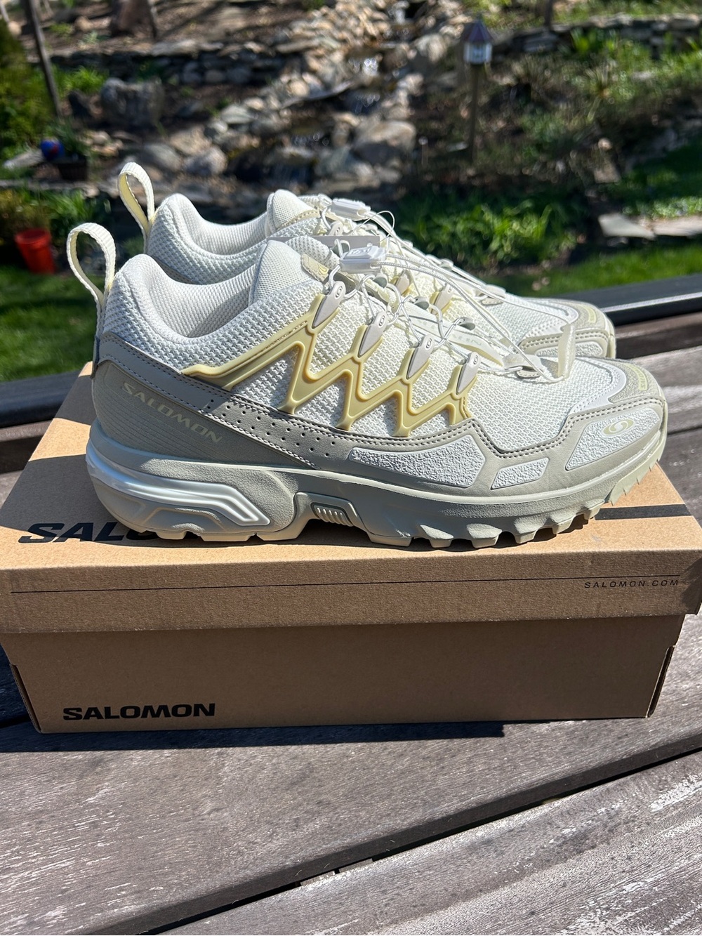 Salomon ACS+ Seasonal in Icicle/Alfalfa/Dusty Yellow (L47568900) - Picture 2 of 9